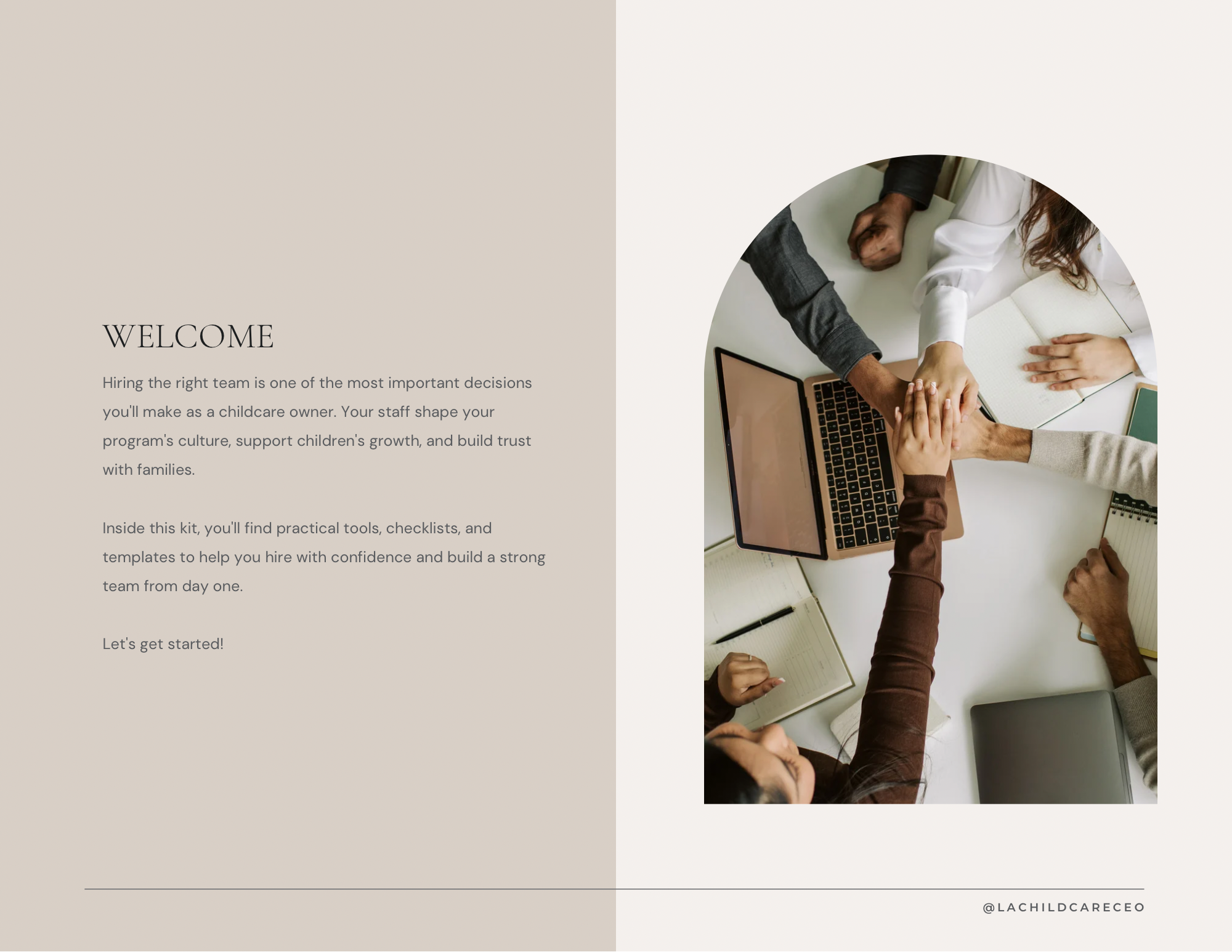 The Childcare CEO Hiring Kit